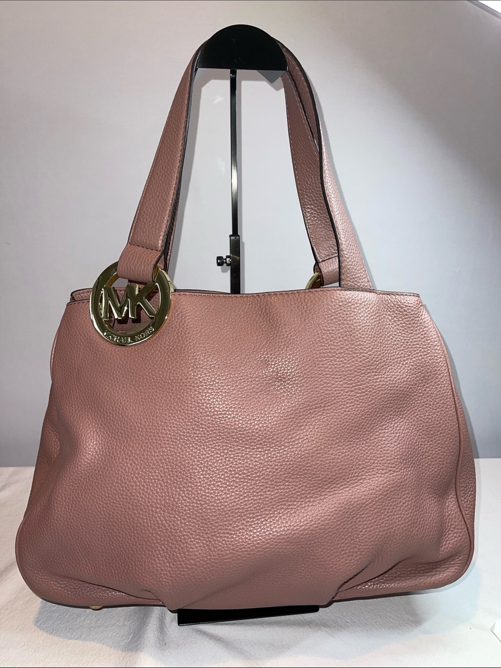 Michael Kors Fulton Large Leather East West Shoulder Bag Tote